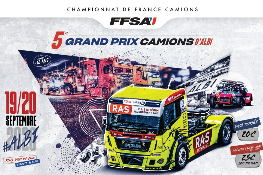 Annulation du Grand Prix Camions d'Albi 2020