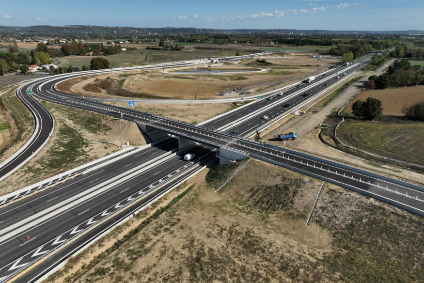 Autoroute A62 – Ouverture du nouvel échangeur d’Agen-Ouest au service des mobilités au sein du territoire