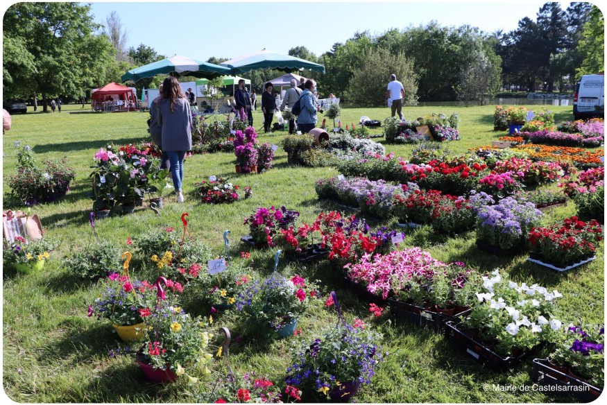 Tarn et Garonne : , Arts en Fleurs, organisée par la Ville de Castelsarrasin