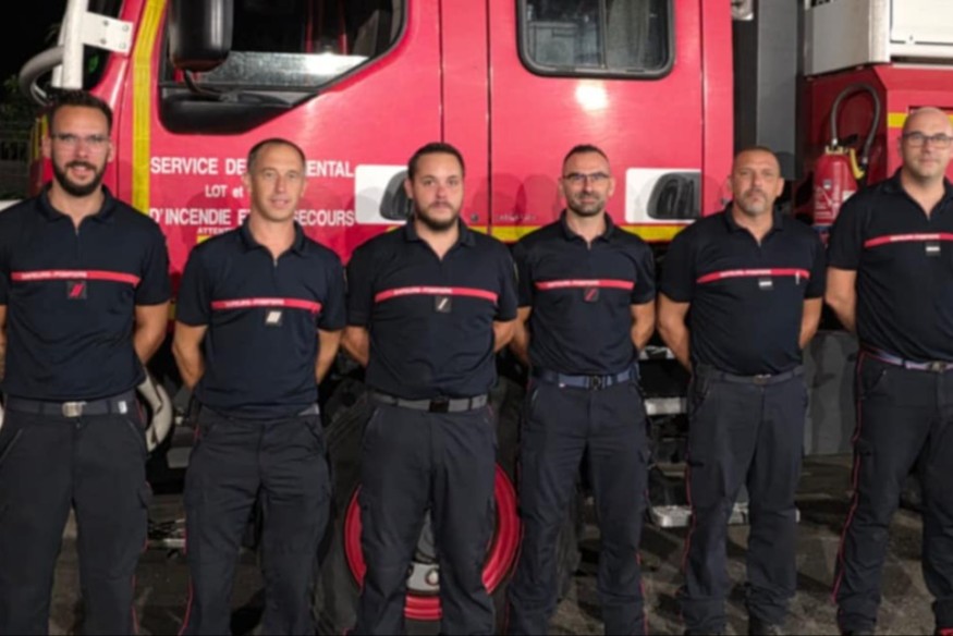 Sapeurs -  Pompiers du Lot et Garonne en renfort en Espagne