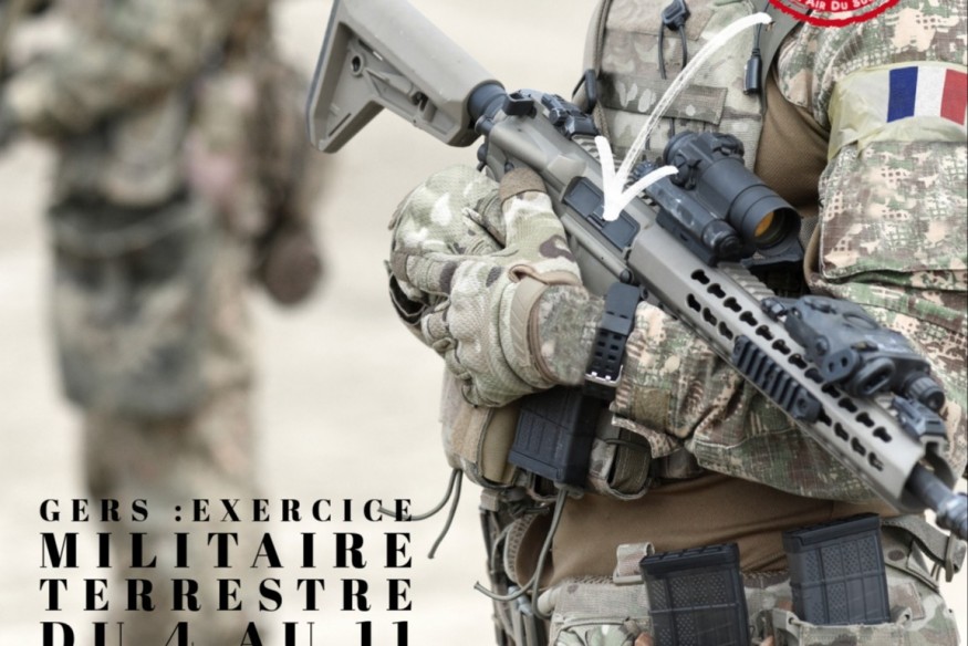 GERS : Exercice militaire terrestre du 4 au 11 octobre