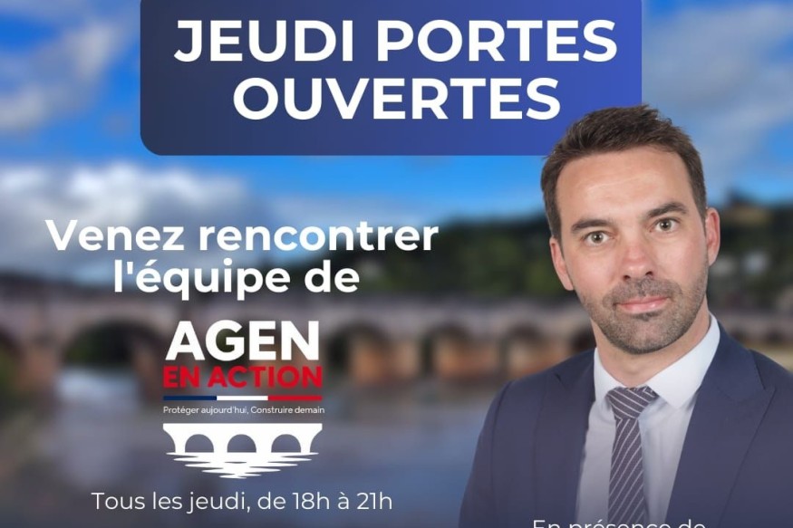 Agen  Municipales 2026 :  Sébastien Delbosq, tête de liste RN-UDR-RPR