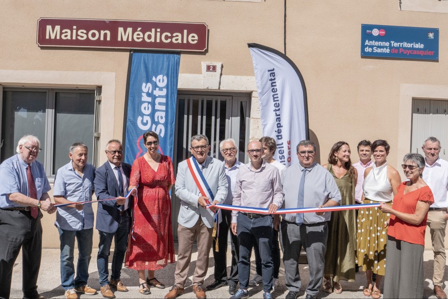 Puycasquier : le Département ouvre une nouvelle antenne de santé pour renforcer l’accès aux soins
